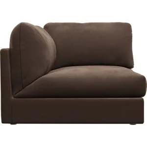 Finley Muse Chocolate Left Arm Facing Sofa Chair Module by James Lane, a Sofas for sale on Style Sourcebook