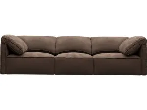 Kai Muse Chocolate Modular Sofa - 3 Seater by James Lane, a Sofas for sale on Style Sourcebook