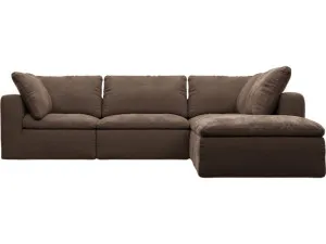 Cloud Muse Chocolate Modular Sofa - 5 Piece by James Lane, a Sofas for sale on Style Sourcebook