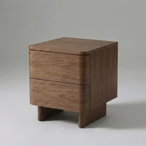 Kiama 2 Drawer Bedside Walnut by Seek & Ramble, a Bedside Tables for sale on Style Sourcebook