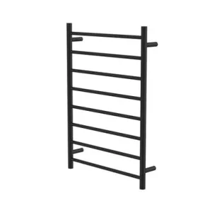 Liano II Heated Towel Ladder | Made From Stainless Steel In Matte Black By Caroma by Caroma, a Bathroom Accessories for sale on Style Sourcebook