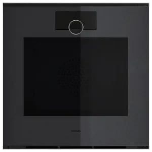 Gaggenau 60cm Minimalistic Series Pyrolytic Built-In Oven Right Hinge - Onyx GO250100 by Gaggenau, a Ovens for sale on Style Sourcebook