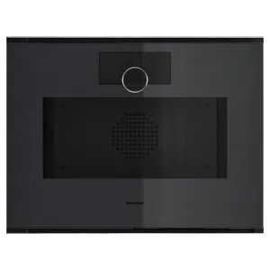 Gaggenau 60cm Minimalistic Series Compact Built-In Combi-Steam Oven Left Hinge - Onyx GS271100 by Gaggenau, a Ovens for sale on Style Sourcebook