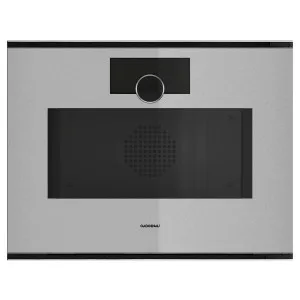Gaggenau 60cm Minimalistic Series Compact Built-In Combi-Steam Oven With Water Tank Right Hinge - Sterling GS250130 by Gaggenau, a Ovens for sale on Style Sourcebook