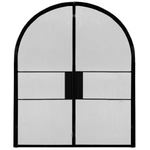 Manhattan Aluminum Double Door Black by Hardware Concepts PTY LTD, a External Doors for sale on Style Sourcebook