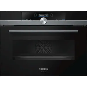 Siemens 60cm iQ700 studioLine Compact Combi-Microwave Oven 900W CM833GBB1A by Siemens, a Ovens for sale on Style Sourcebook