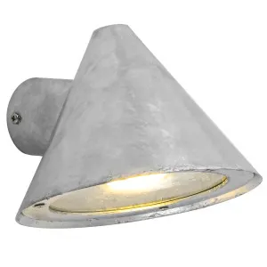 CLA Cuchara Minimalist Cone Weatherproof Outdoor Wall Light Galvanised Iron by Compact Lamps Australia, a Wall Lighting for sale on Style Sourcebook