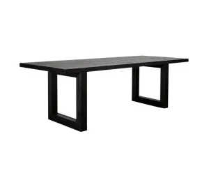 Balmain Dining Table Black - 270cm by James Lane, a Dining Tables for sale on Style Sourcebook