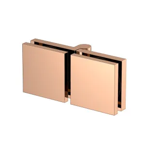 Stealth Bi-Fold Right Handed Shower Hinge Polished Rose Gold by Estelle, a Bathroom Fixtures for sale on Style Sourcebook