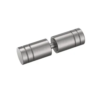 Industry Shower Door Knob IDK6 Satin Nickel by Estelle, a Door Hardware for sale on Style Sourcebook