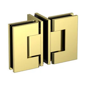 Boston Door to Panel 90 Degree Hinge Polished Gold by Estelle, a Bathroom Fixtures for sale on Style Sourcebook