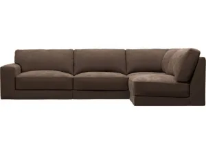 Monica Muse Chocolate Sofa - 4 Seater RAF Terminal by James Lane, a Sofas for sale on Style Sourcebook