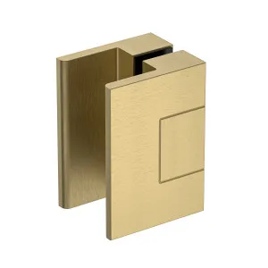Statesman Shower Door Handle Soft Gold Brushed by Estelle, a Door Knobs & Handles for sale on Style Sourcebook