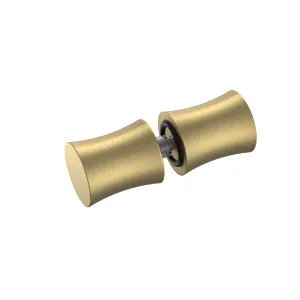 Shower Door Knob EK2 Soft Gold Brushed by Estelle, a Door Knobs & Handles for sale on Style Sourcebook