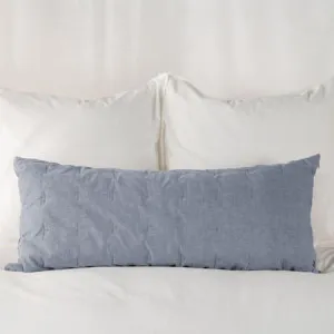 Vintage Cushion - Softwash Cotton, Blue - Canningvale by Canningvale_Vintage, a Cushions, Decorative Pillows for sale on Style Sourcebook