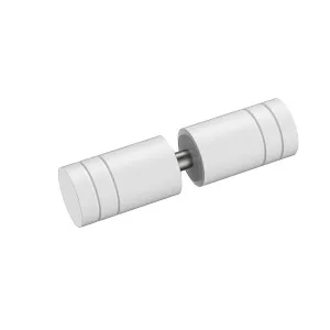 Shower Door Knob DK6E White by Estelle, a Door Knobs & Handles for sale on Style Sourcebook