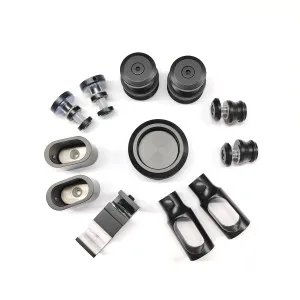 Bellé Corner Opening Frameless Shower Sliding System Matte Black by Estelle, a Showers for sale on Style Sourcebook