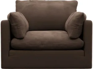 Willow Muse Chocolate Armchair by James Lane, a Sofas for sale on Style Sourcebook