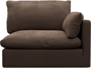 Willow Muse Chocolate 1 Seat Right Arm Facing Sofa Module by James Lane, a Sofas for sale on Style Sourcebook