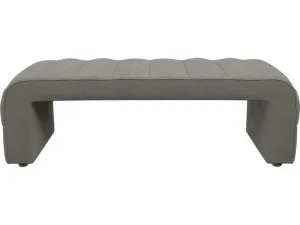 Maeve Bench Isla Soft Grey by James Lane, a Ottomans for sale on Style Sourcebook