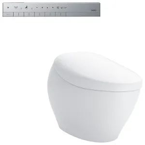 Toto Neorest NX I Wall Faced Smart Toilet Suite Silver NEOREST-NX-SILVER by TOTO, a Toilets & Bidets for sale on Style Sourcebook