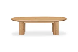 Graze Oval Coffee Table, Oak, by Lounge Lovers by Lounge Lovers, a Coffee Table for sale on Style Sourcebook