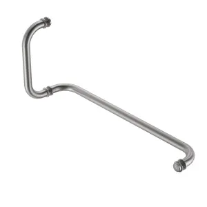 Round Shower Handle with Towel Rail Polished Chrome by Estelle, a Towel Rails for sale on Style Sourcebook