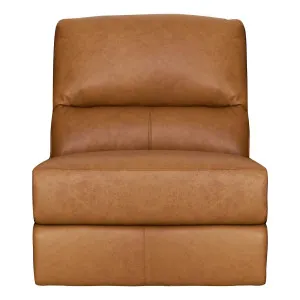 Portland Sofa Single Extension in Urbane Leather Light Brown by OZ Design, a Sofas for sale on Style Sourcebook