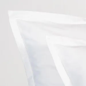 Palazzo Royale Embroidered Pillowcase Pair - 1000 Thread Count, European, White - Canningvale by Canningvale_Palazzo, a Sheets for sale on Style Sourcebook