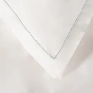 Palazzo Royale Embroidered Pillowcase Pair - 1000 Thread Count, European, Green - Canningvale by Canningvale_Palazzo, a Sheets for sale on Style Sourcebook