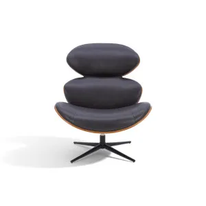 Arnold Swivel Chair, Texas Midnight, by Lounge Lovers by Lounge Lovers, a Chairs for sale on Style Sourcebook