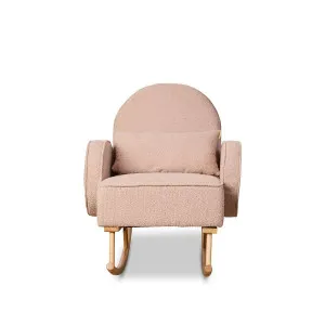Buddy 2-in-1 Rocking Chair - Blush - Mocka by Mocka., a Chairs for sale on Style Sourcebook