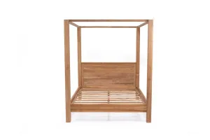 Arcadia Four Post Bed - Queen by Azure Interiors, a Beds & Bed Frames for sale on Style Sourcebook