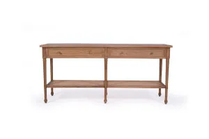 Harrison Weathered Oak Console Table - 185cm by Azure Interiors, a Console Table for sale on Style Sourcebook