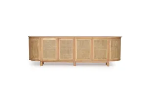 Luka Sideboard - 6 door - Round End by Azure Interiors, a Sideboards, Buffets & Trolleys for sale on Style Sourcebook