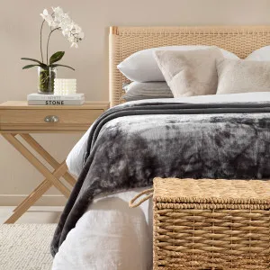 Hilton 2Ply Mink Blanket Pewter by Hilton, a Blankets & Throws for sale on Style Sourcebook