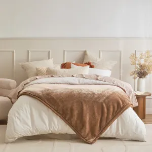 Hilton 2Ply Mink Blanket Copper by Hilton, a Blankets & Throws for sale on Style Sourcebook