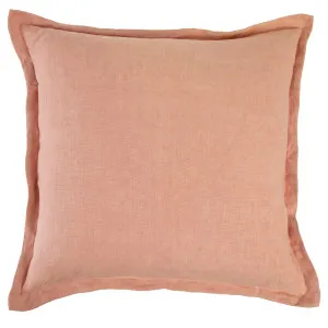 Muse Sahara Linen Feather Cushion Clay by Muse, a Cushions, Decorative Pillows for sale on Style Sourcebook
