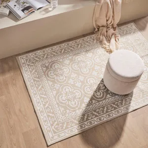 Habitat Moroc Small Floor Rug Natural / White by Habitat, a Contemporary Rugs for sale on Style Sourcebook