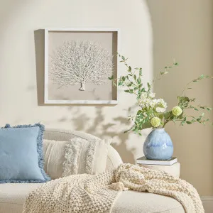 Muse Marina Framed 3D Wall Art White by Muse, a Wall Hangings & Decor for sale on Style Sourcebook