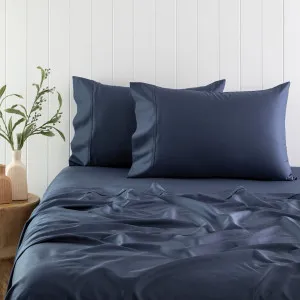 Habitat 1200 Thread Count Cotton Rich Blend Sheet Set Dark Blue by Habitat, a Sheets for sale on Style Sourcebook