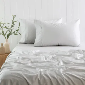 Habitat 400 Thread Count Bamboo Cotton Sheet Set Silver by Habitat, a Sheets for sale on Style Sourcebook