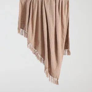 Habitat Bondi Cotton Extra Large Throw Natural by Habitat, a Throws for sale on Style Sourcebook