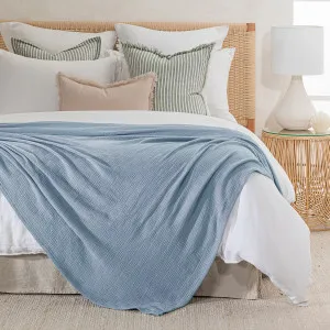 Muse Softer Than Silk 340Gsm Cotton Bamboo Blanket Denim by Muse, a Blankets & Throws for sale on Style Sourcebook