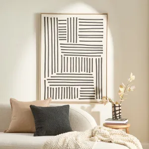 Muse Maze Framed Canvas Wall Art Black by Muse, a Wall Hangings & Decor for sale on Style Sourcebook