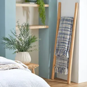 Habitat Marbella Throw Blue by Habitat, a Throws for sale on Style Sourcebook