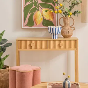 Muse Dutton Console Table Natural by Muse, a Side Table for sale on Style Sourcebook