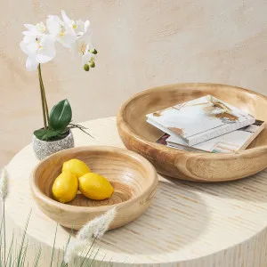 Muse Baker Decorative Bowl Natural by Muse, a Bowls for sale on Style Sourcebook