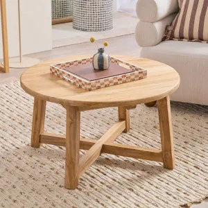 Muse Ward Recycled Round Coffee Table Natural by Muse, a Coffee Table for sale on Style Sourcebook