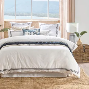 Hilton Hotel Luxury Quilt Cover Set Navy by Hilton, a Quilt Covers for sale on Style Sourcebook